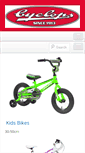 Mobile Screenshot of cyclopsbikes.com.au